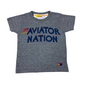 Aviator Nation Aviator Graphic Short Sleeve T Shirt Youth Kid's 4